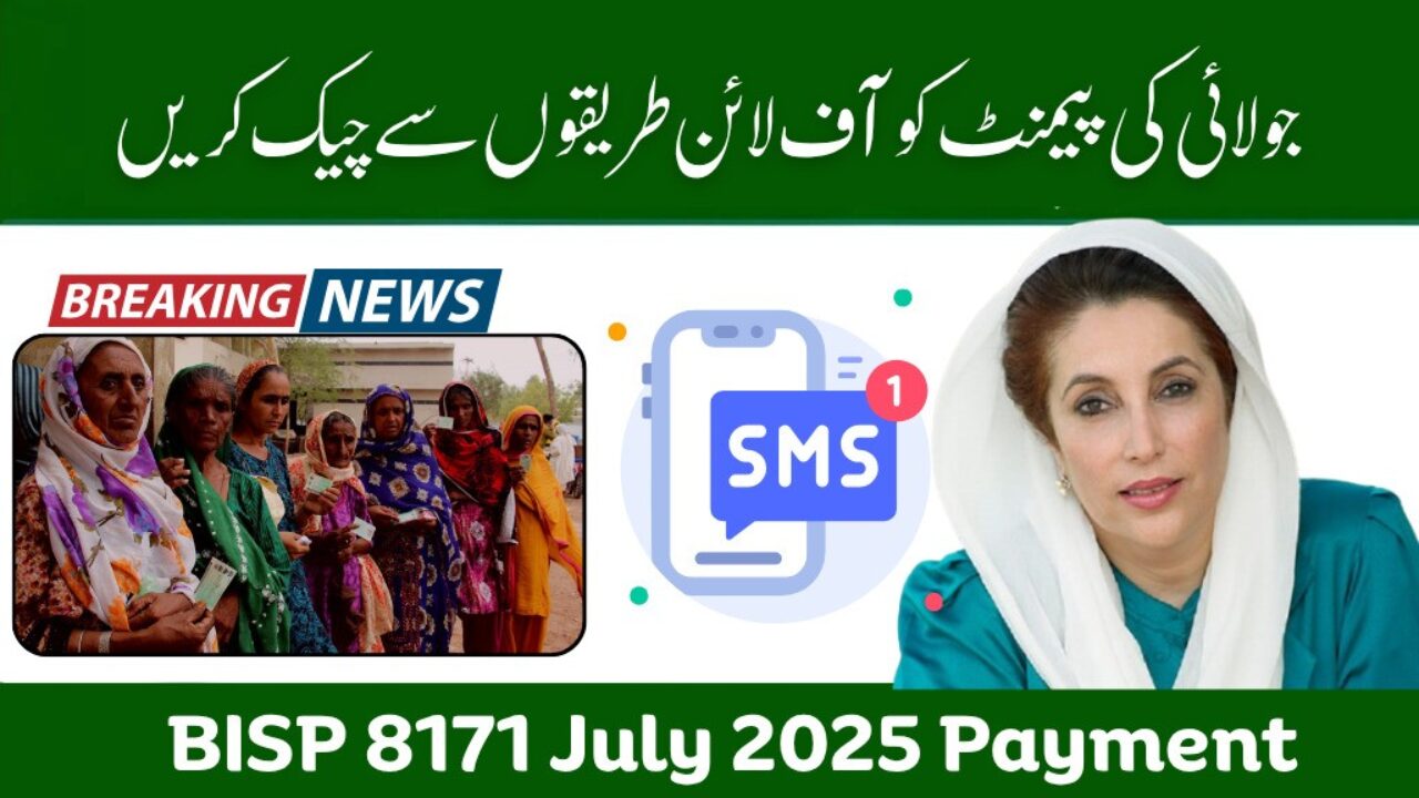 BISP 8171 July 2025 Payment Tracking Offline Method