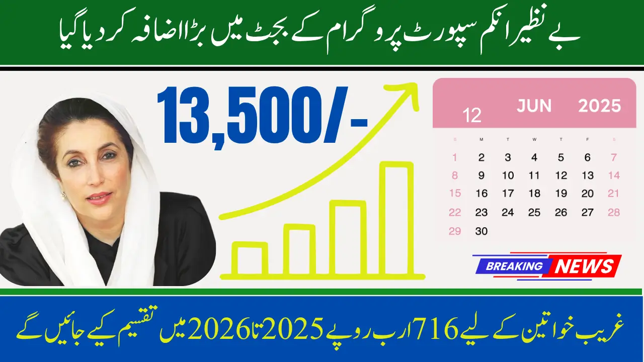 Pakistan Increases BISP Budget to Rs. 716 Billion for 2025-26