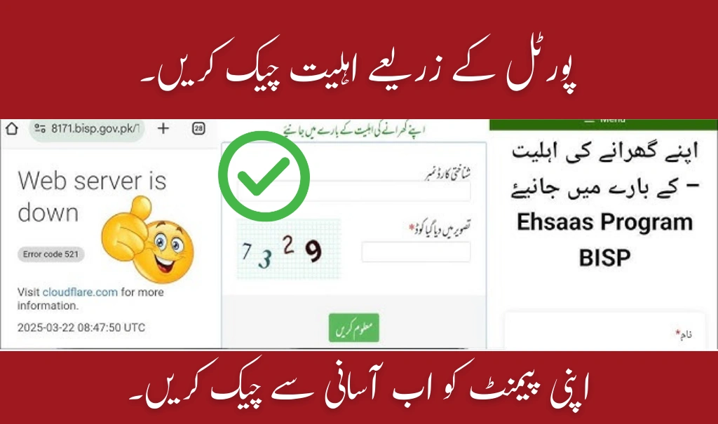 8171 Web Portal 2025 – How to Check Your Rs. 13,500 BISP Payment Online