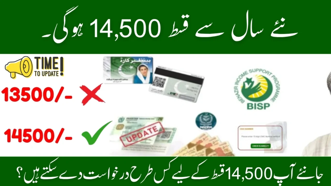 New BISP Rs. 14,500 Payment in 2026 – Your Complete Guide to Register & Get Paid